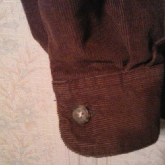 *BAXTER & WELLS WOMEN'S BURGUNDY SOFT CORDUROY TOP - Picture 4 of 6